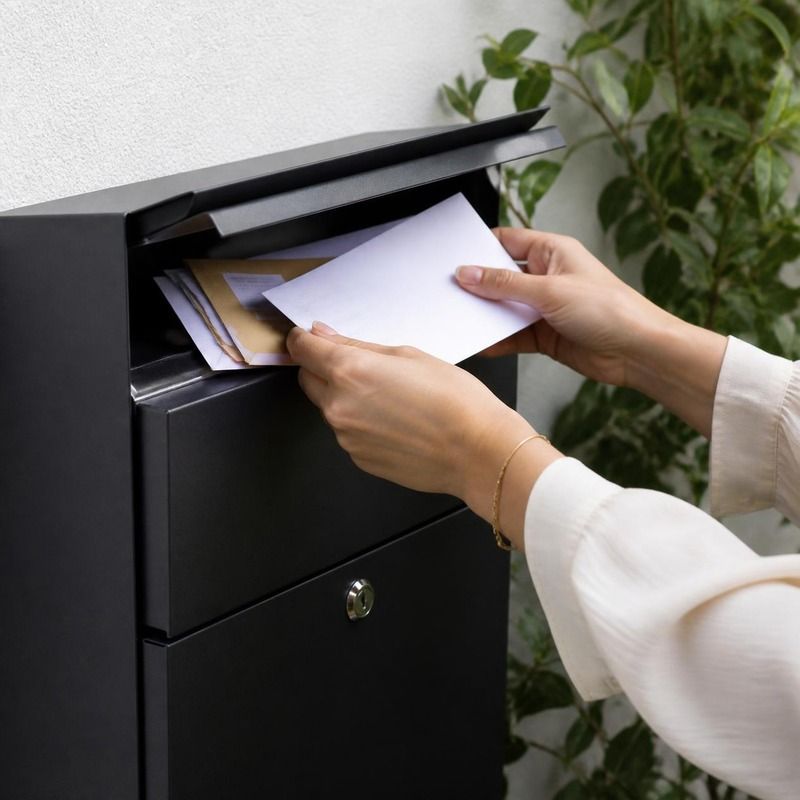 Villenbetreuung: Briefkasten wird geleert